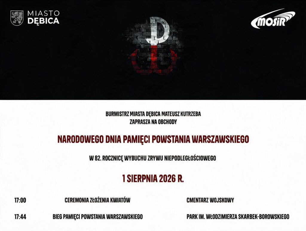 Obchody 82. rocznicy Powstania Warszawskiego. Dębica odda hołd bohaterom zrywu